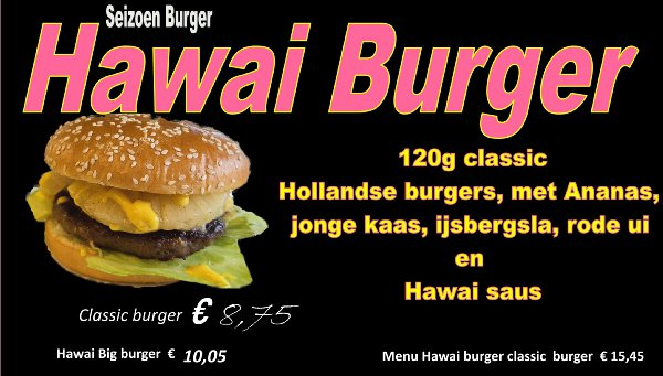 Seizoen burger